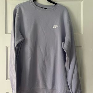 Light purple Nike crewneck